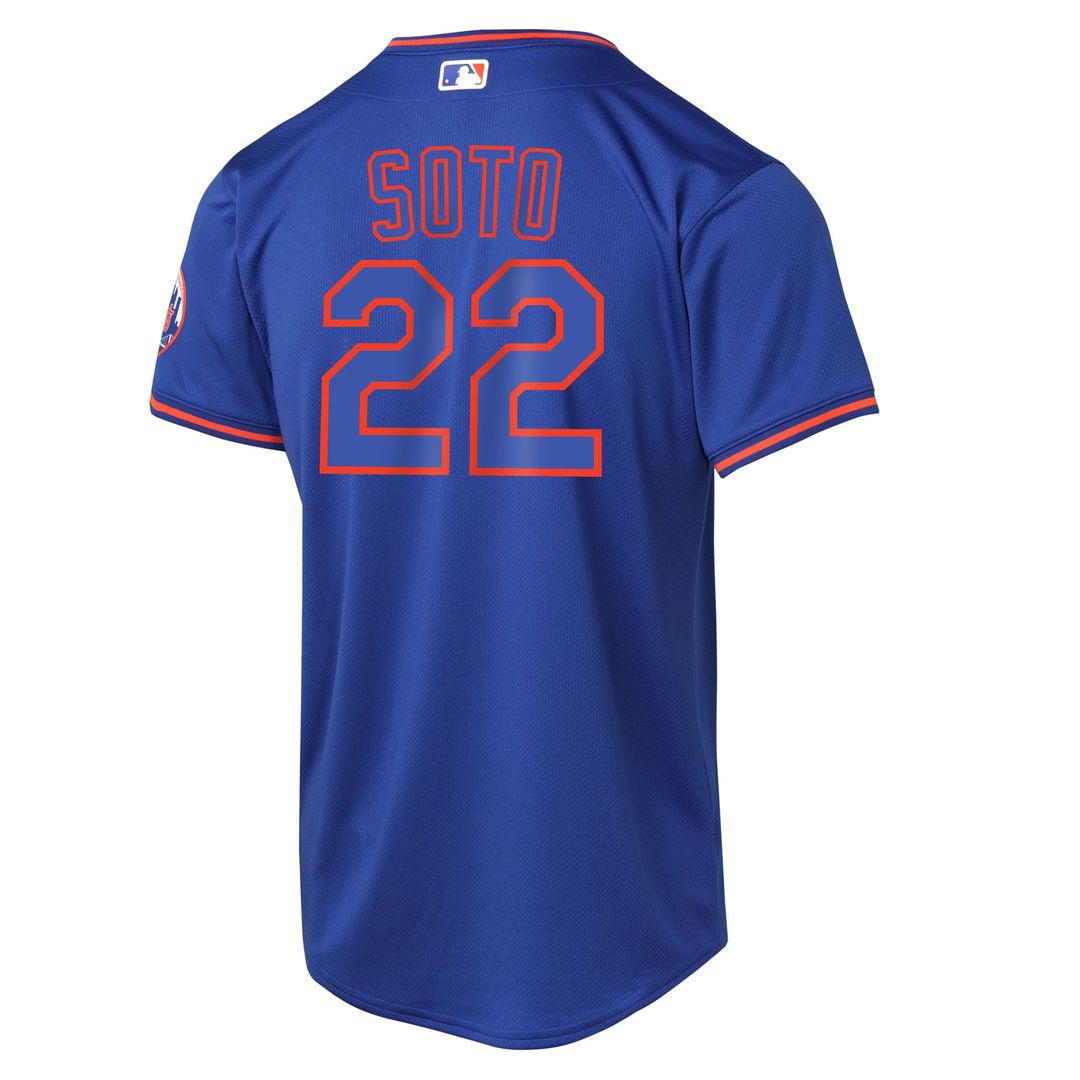 Juan Soto New York Mets Youth Alternate 2 Jersey – Royal