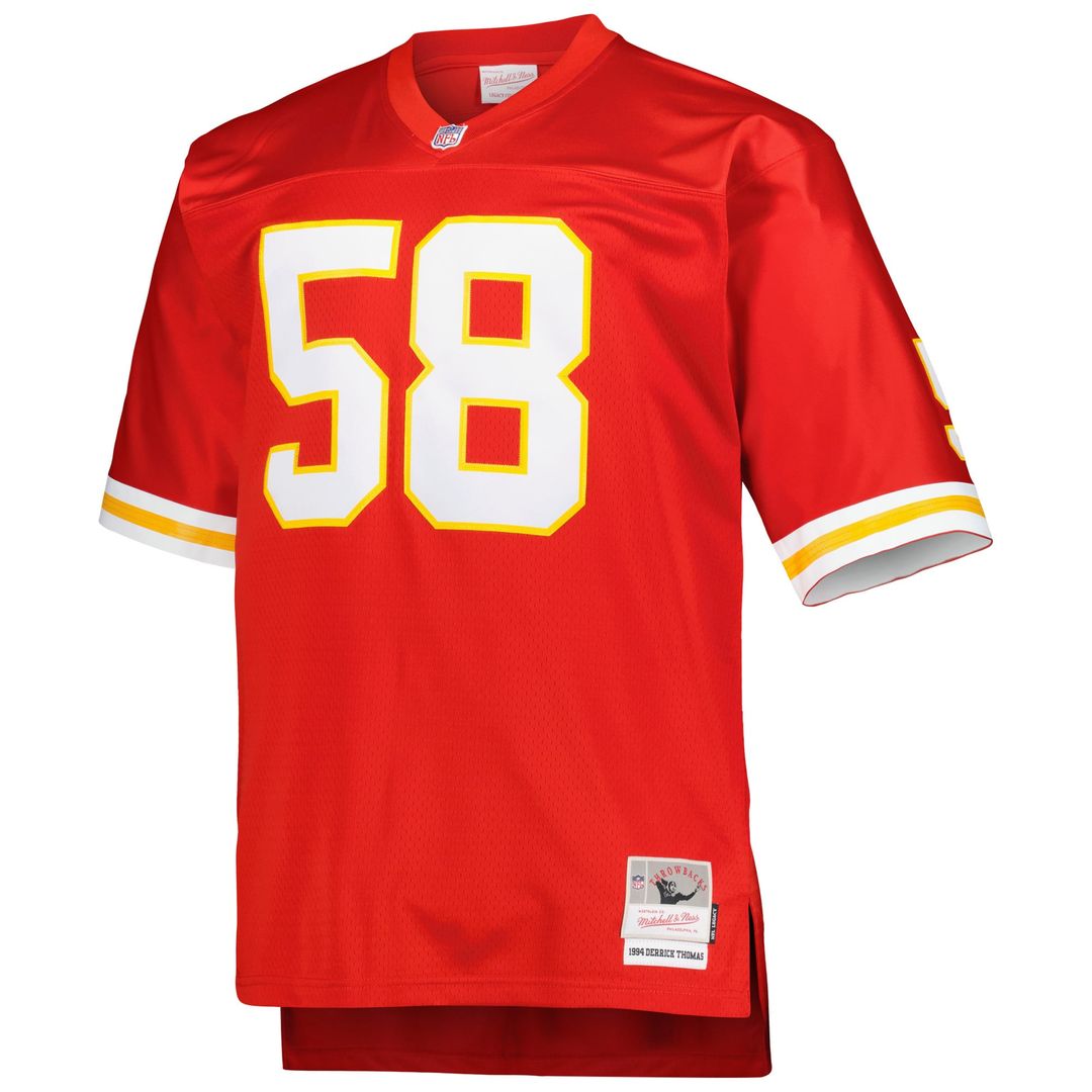Derrick Thomas Kansas City Chiefs Big & Tall 1994 Retired Player Jersey - Red