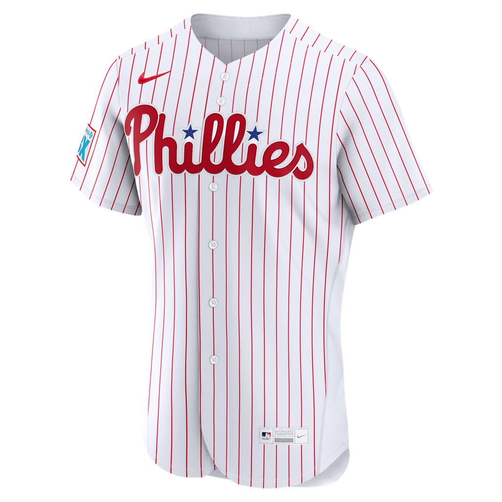 Bryce Harper Philadelphia Phillies Alternate Authentic Sponsor Patch Jersey - Cream