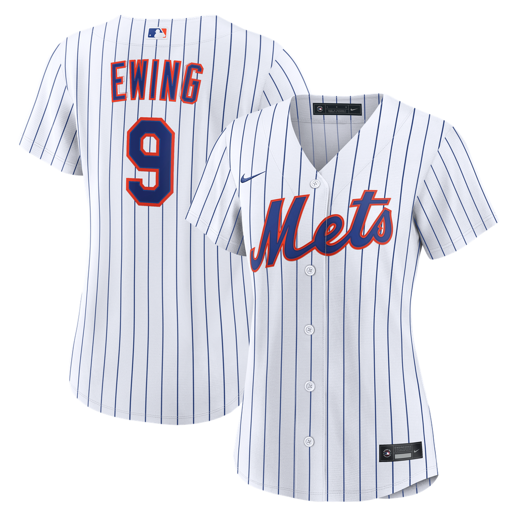AJ Ewing New York Mets Women's Home Jersey - White