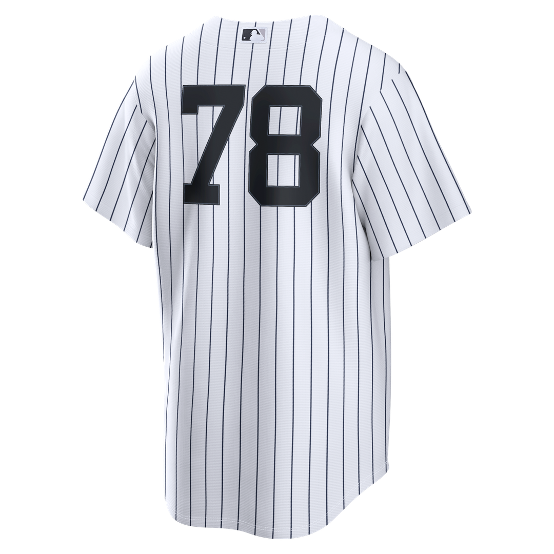 Spencer Jones New York Yankees Home Jersey - White