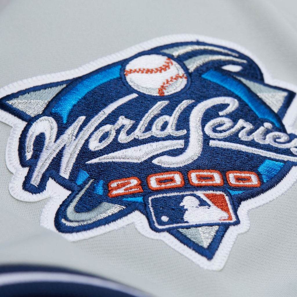 Derek Jeter New York Yankees 2000 Championship Jersey - Gray