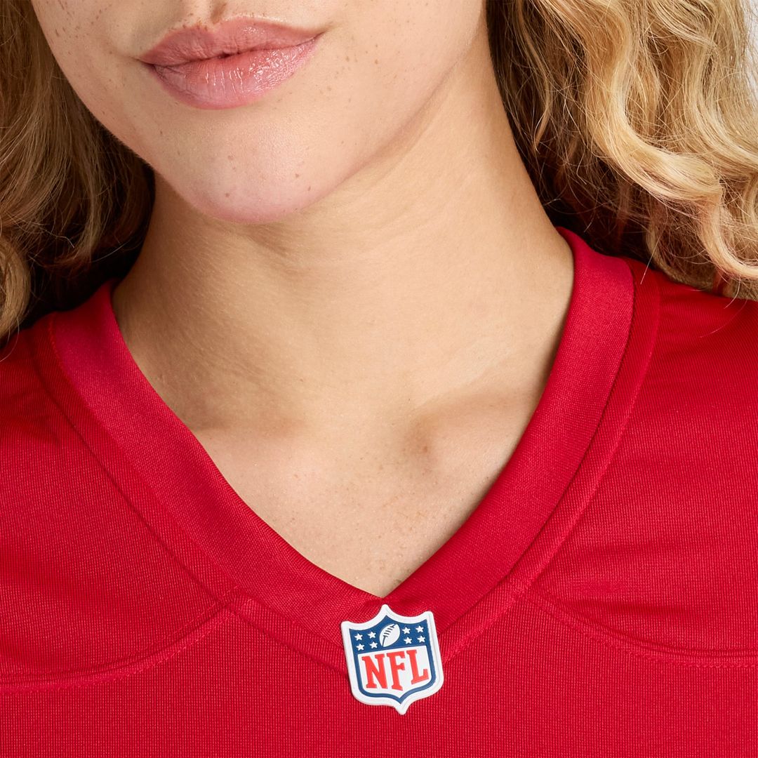 Alfred Collins San Francisco 49ers Women's Team Jersey - Scarlet