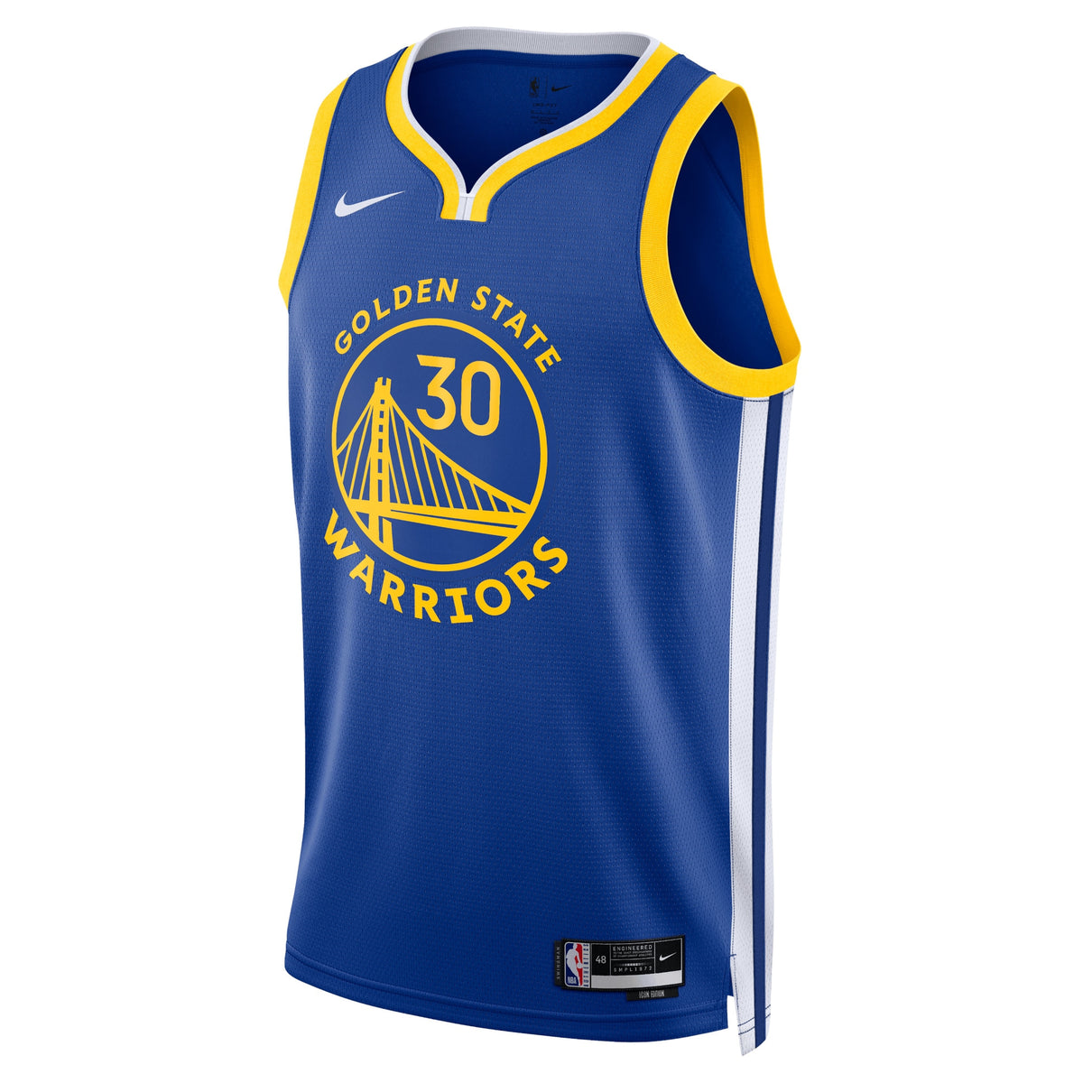 Golden State Warriors Jersey - Royal - Stephen Curry - Unisex