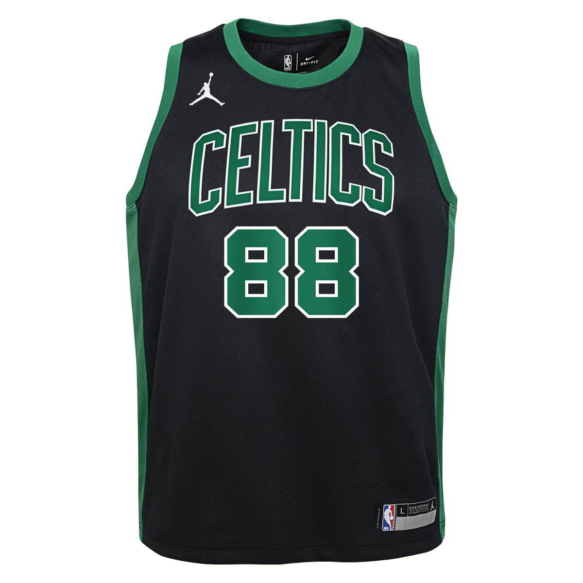 Boston Celtics Jersey - Black - Neemias Queta - Youth