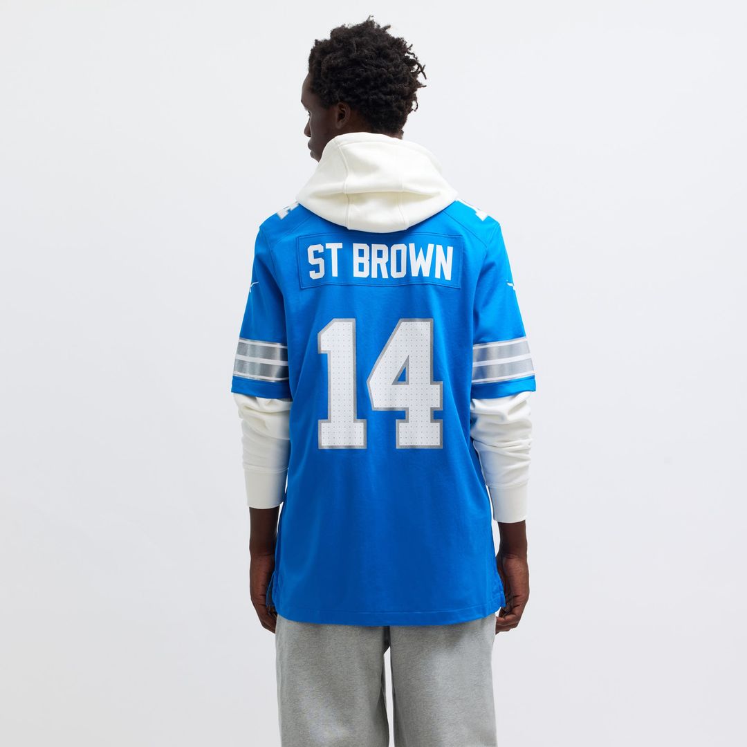 Amon-Ra St. Brown Detroit Lions Jersey - White