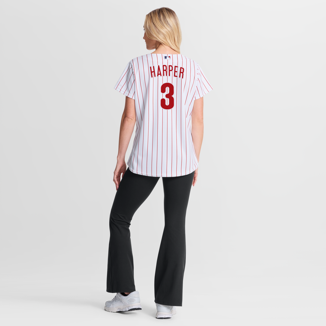 Bryce Harper Philadelphia Phillies Women's Alternate Jersey - Cream
