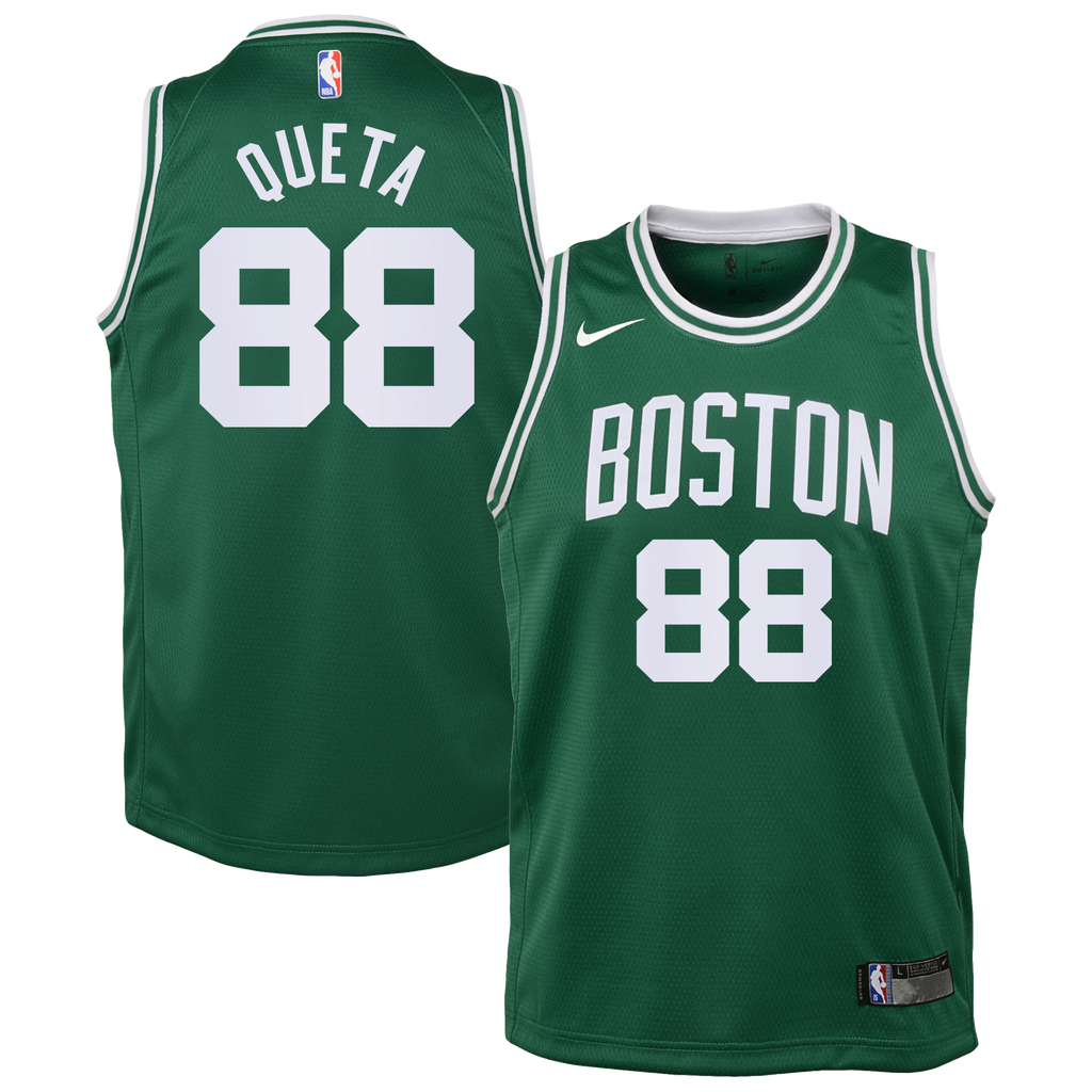 Boston Celtics Jersey - Kelly Green - Neemias Queta - Youth