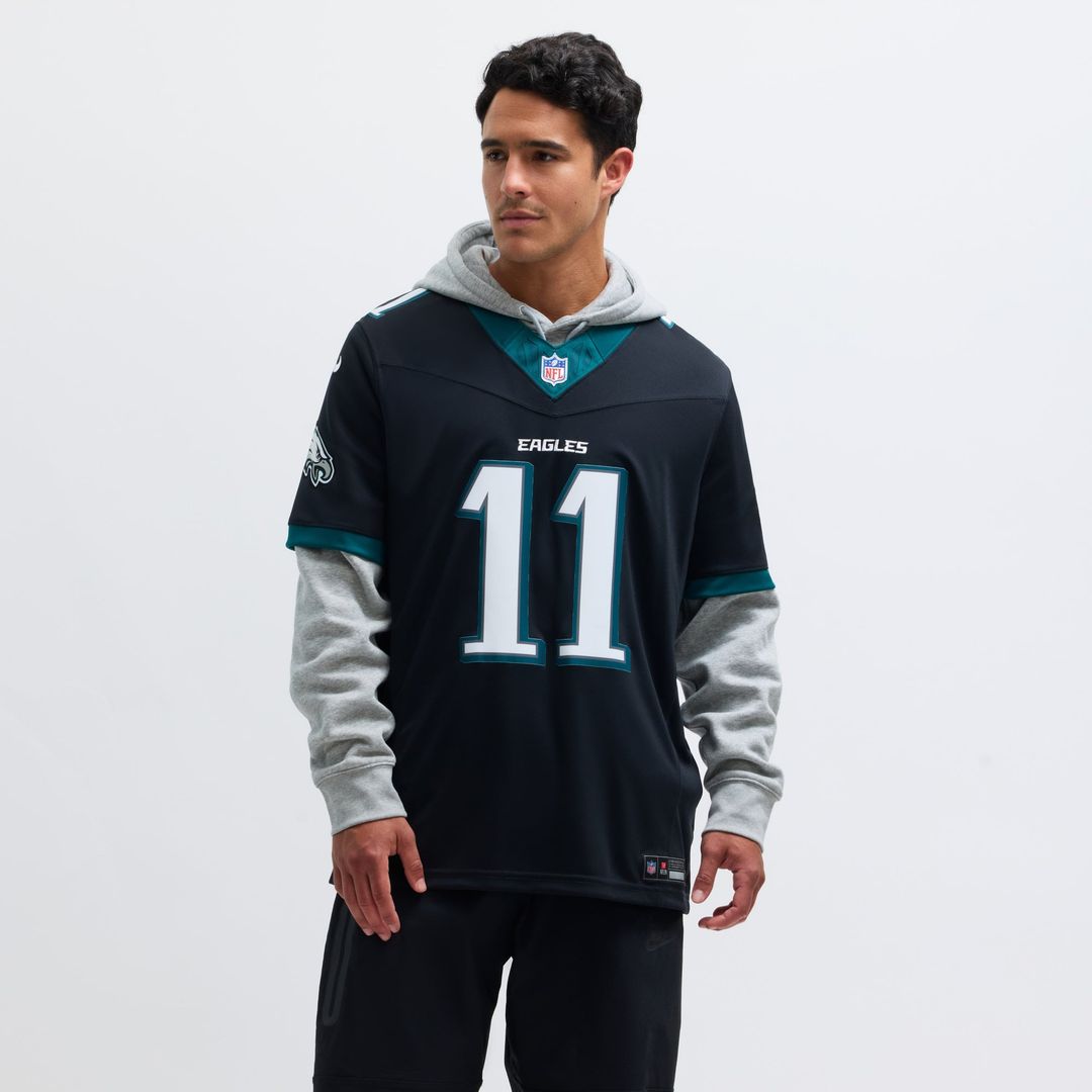 A.J. Brown Philadelphia Eagles Alternate Jersey - Black