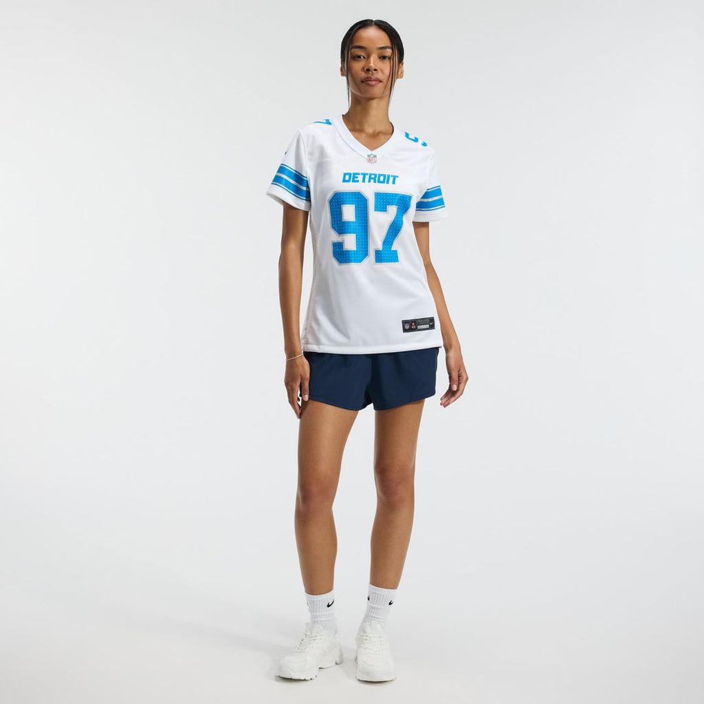Aidan Hutchinson Detroit Lions Women's Jersey - White