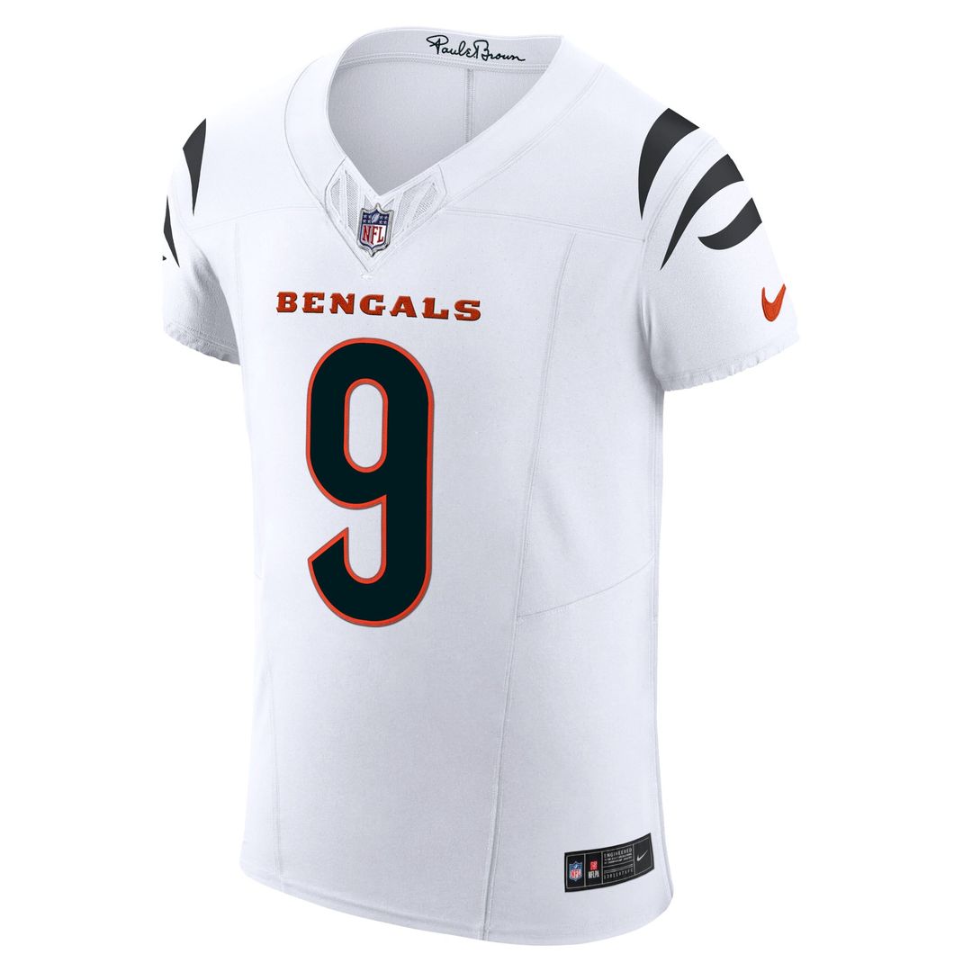 Joe Burrow Cincinnati Bengals Elite Jersey - White