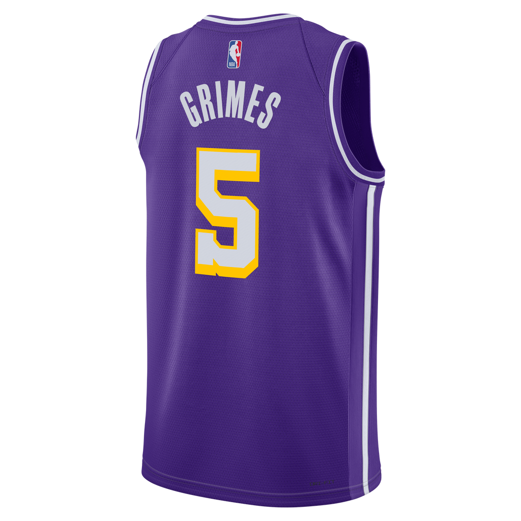Los Angeles Lakers Jersey - Purple - Quentin Grimes - Unisex