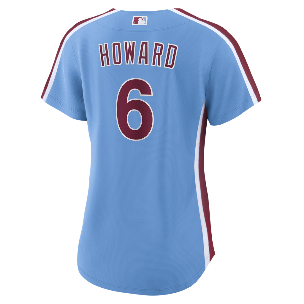 Ryan Howard Philadelphia Phillies Women's Jersey - Light Blue
