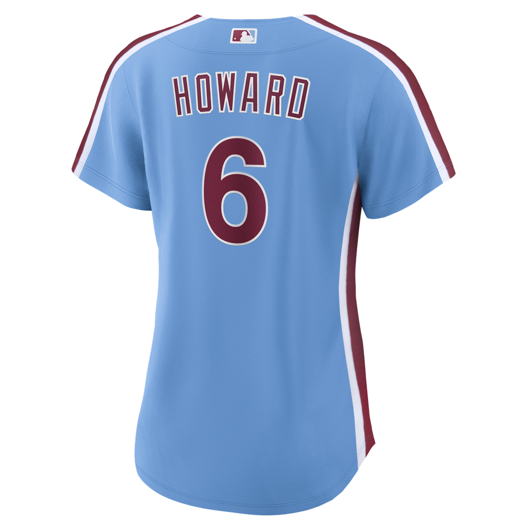 Ryan Howard Philadelphia Phillies Women's Jersey - Light Blue