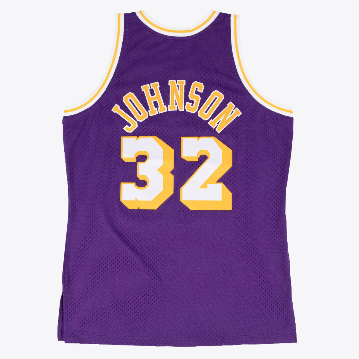 Los Angeles Lakers Magic Johnson 1984-85 Road Jersey - Purple - Mens