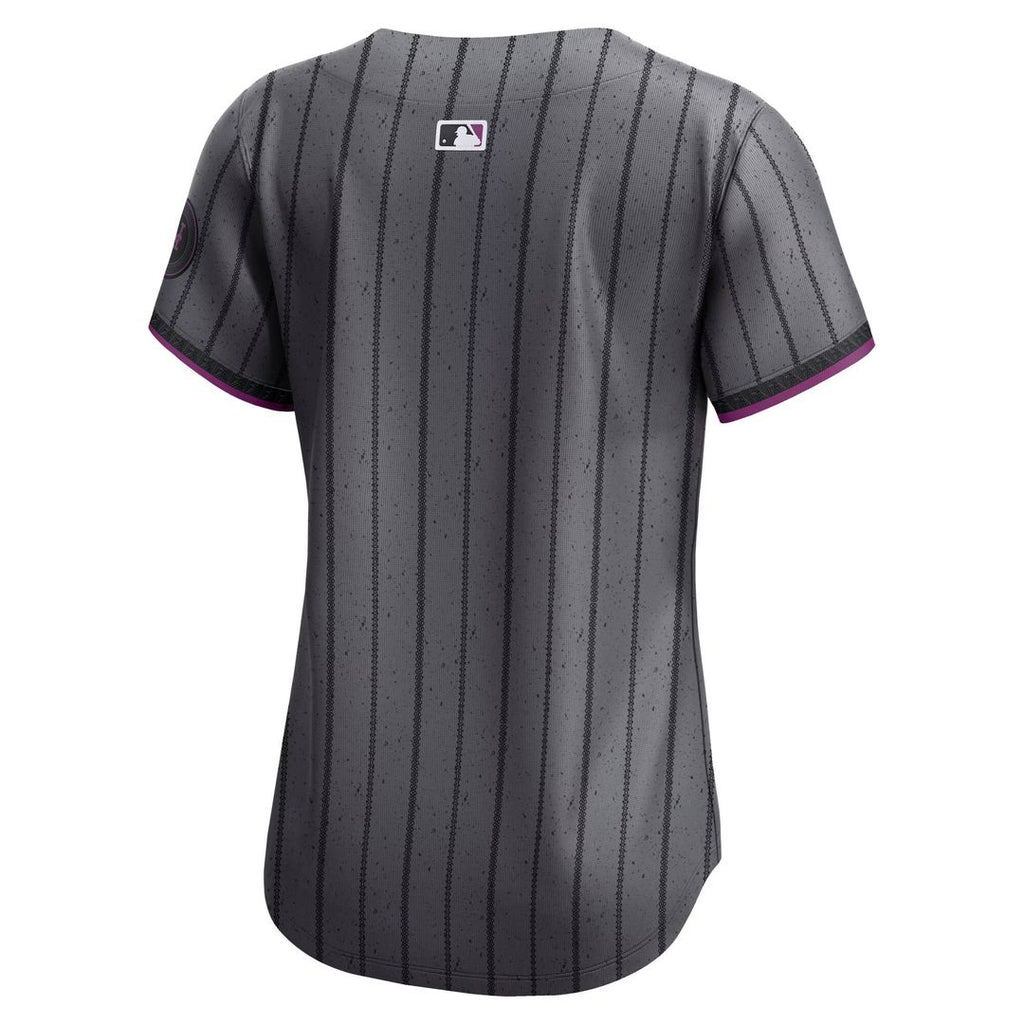 New York Mets Women's Jersey - Gray
