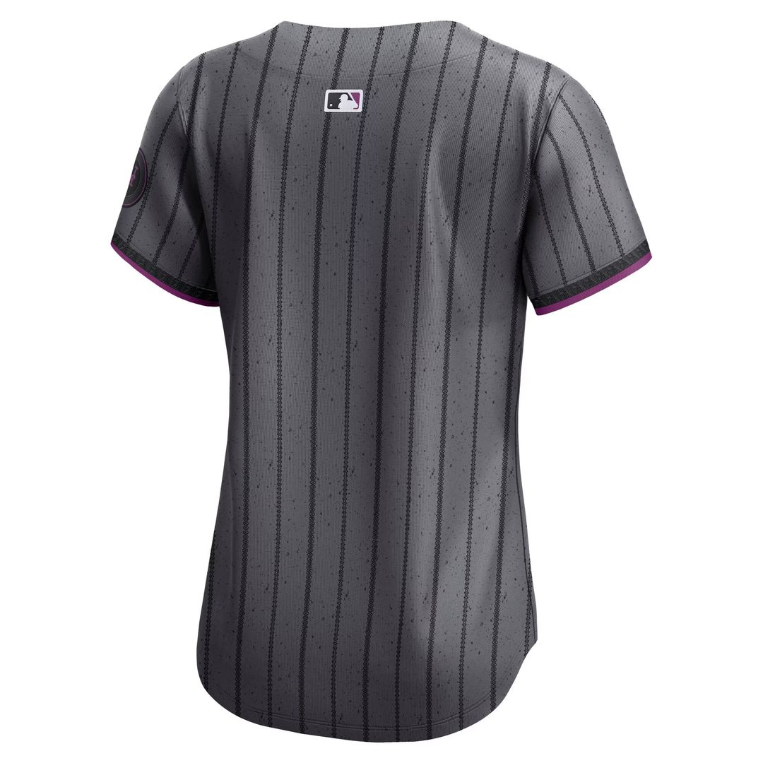 New York Mets Women's Jersey - Gray