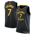 Golden State Warriors 2024/25 Jersey - Black - Kristaps Porziņģis - Unisex