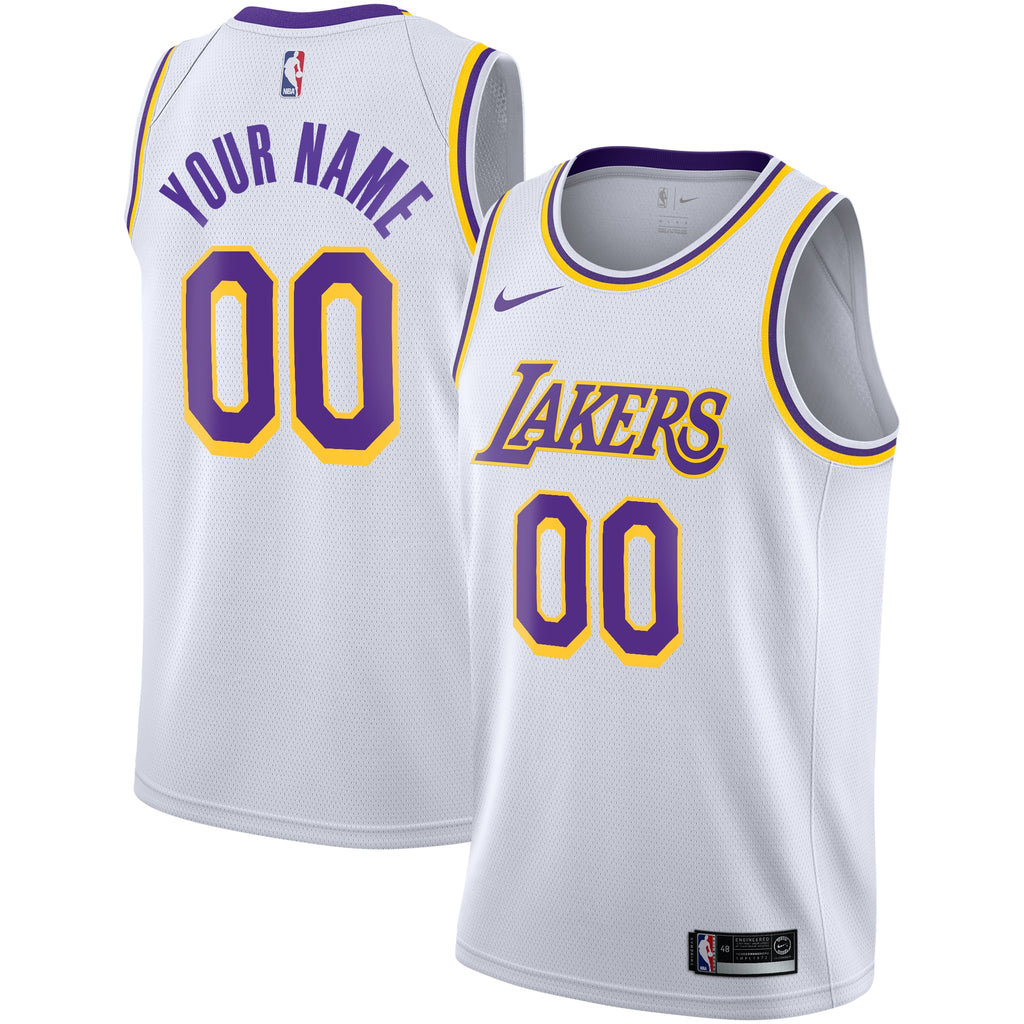 Los Angeles Lakers Association Jersey - Custom - Youth