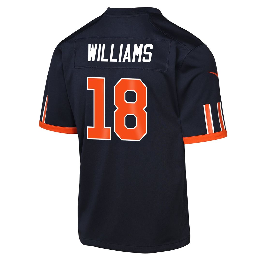 Caleb Williams Chicago Bears Youth 2026 Rivalries Collection Jersey - Navy