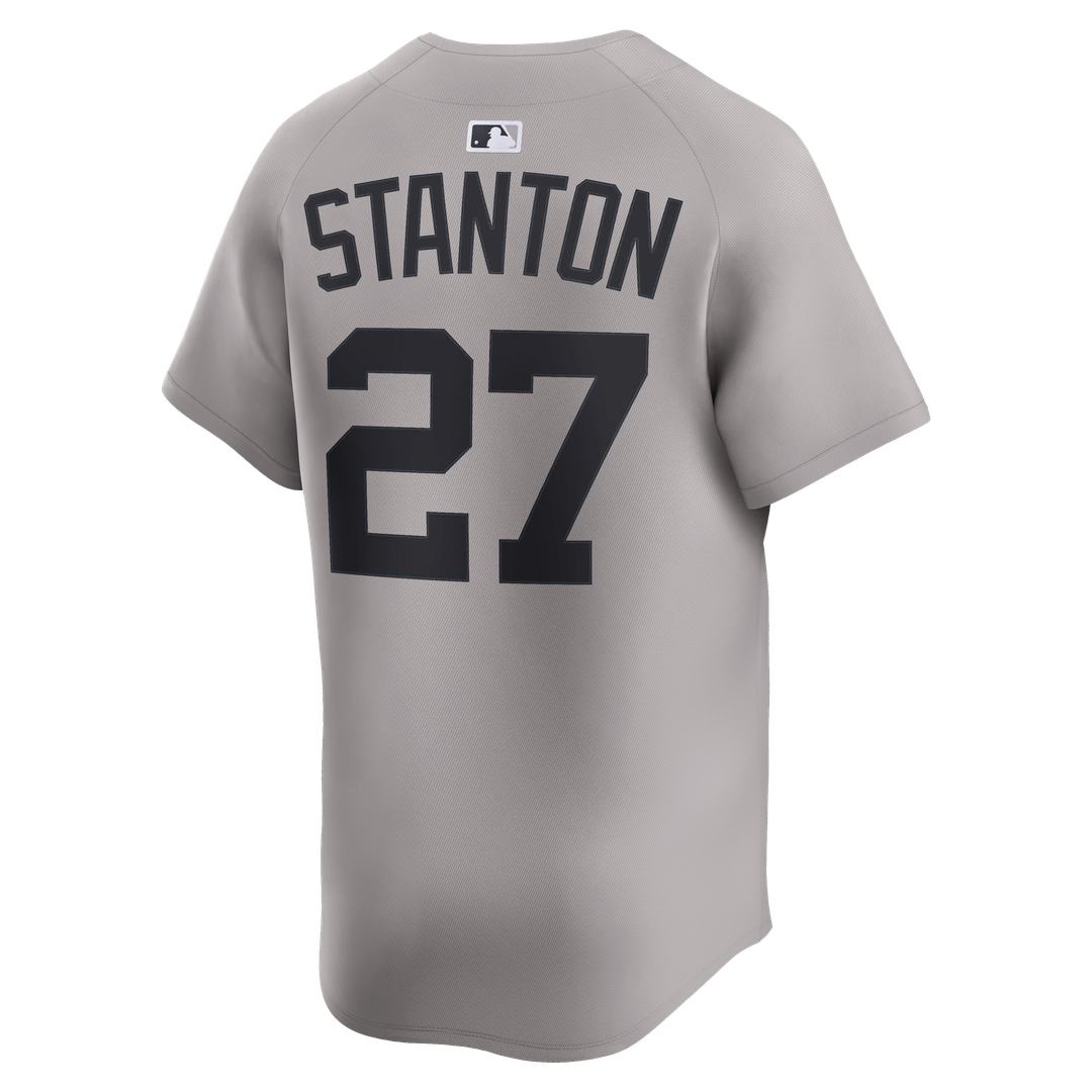 Giancarlo Stanton New York Yankees Road Jersey - Gray
