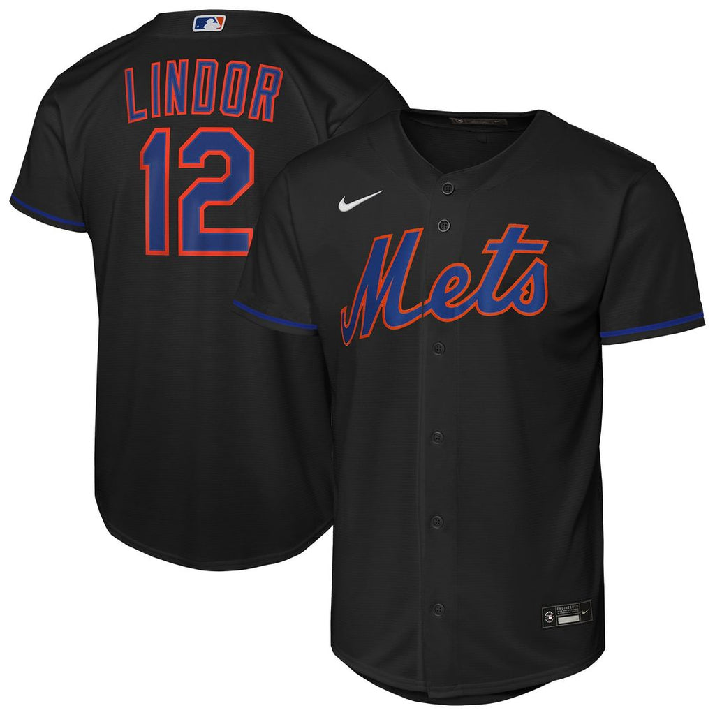 Francisco Lindor New York Mets Youth Alternate Jersey - Royal