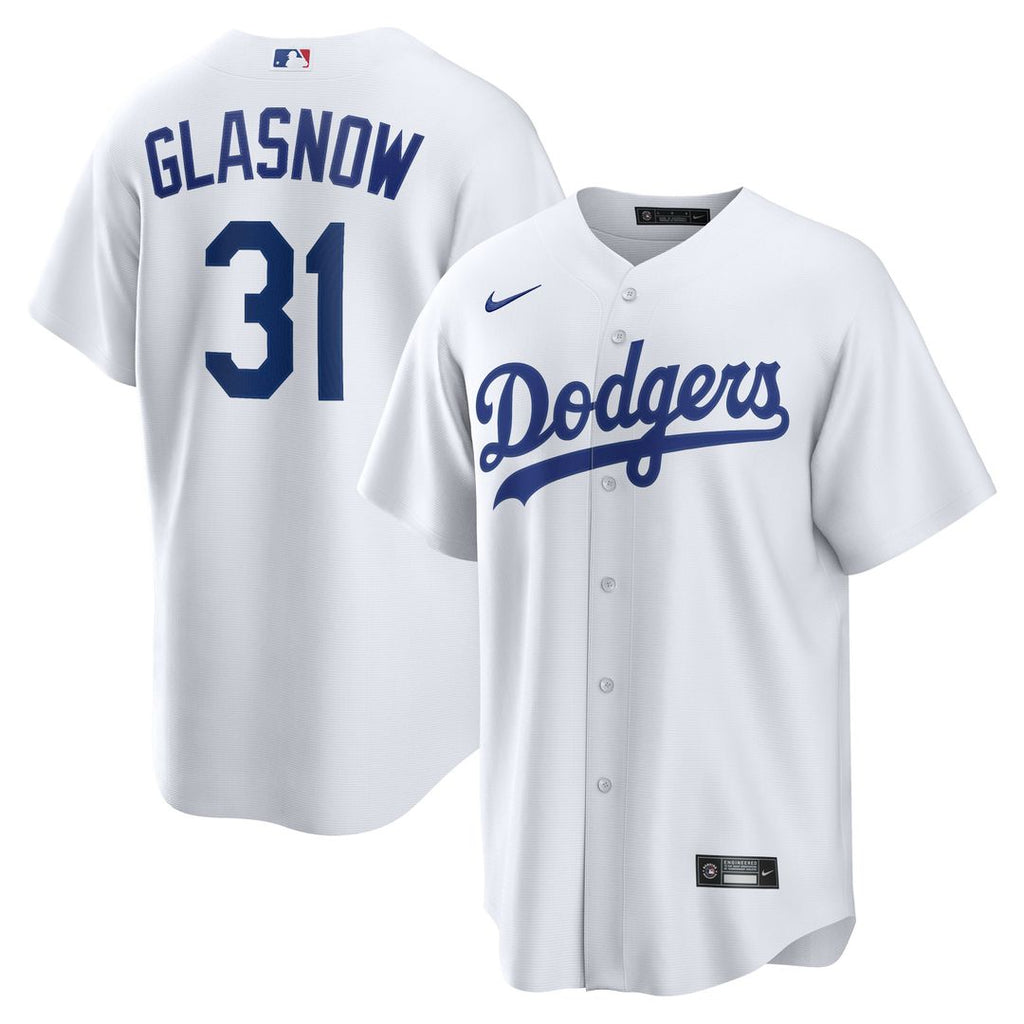 Tyler Glasnow Los Angeles Dodgers Home Jersey - White