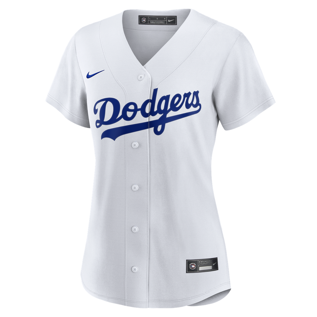 Yoshinobu Yamamoto Los Angeles Dodgers Women's Home Kanji Jersey - White