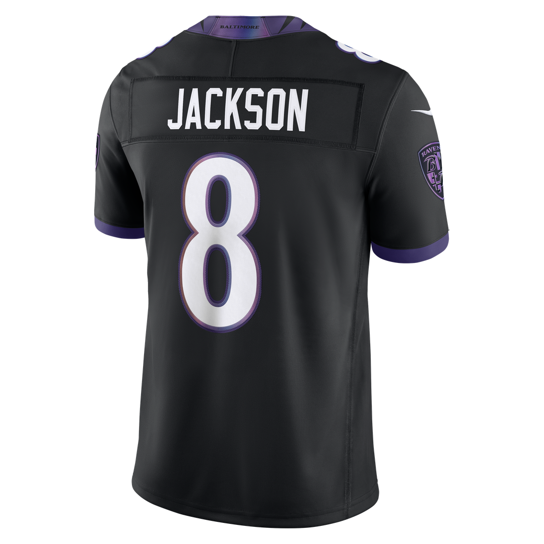 Lamar Jackson Baltimore Ravens Alternate Alternate Stitched Jersey - Black