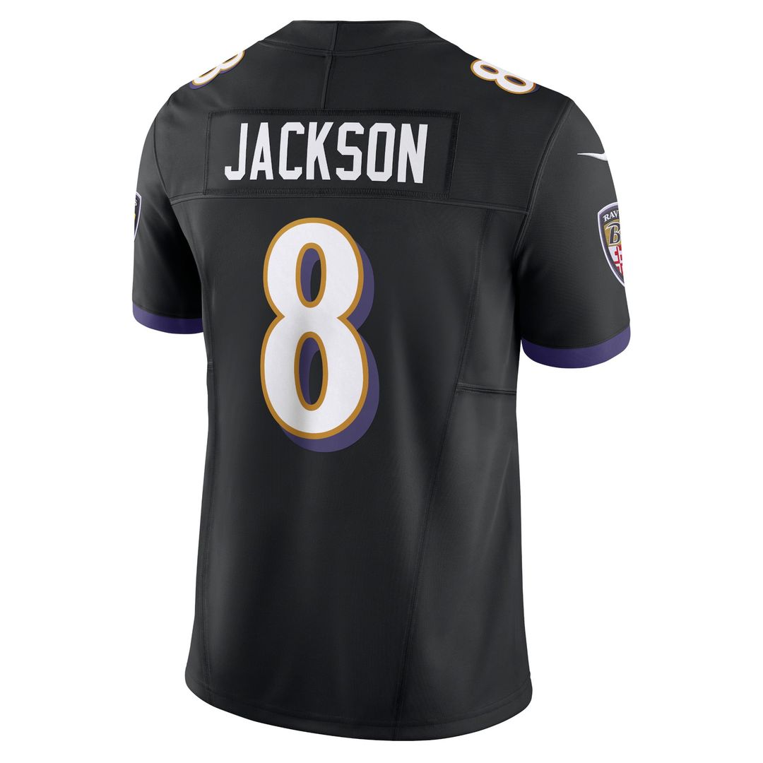 Lamar Jackson Baltimore Ravens Jersey - Black