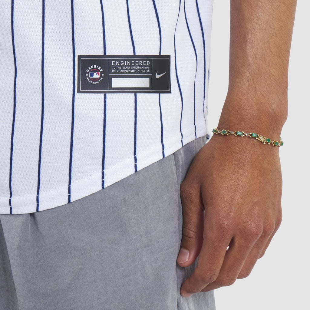CC Sabathia New York Yankees 2025 Baseball Hall of Fame Name & Number Retired Jersey - White