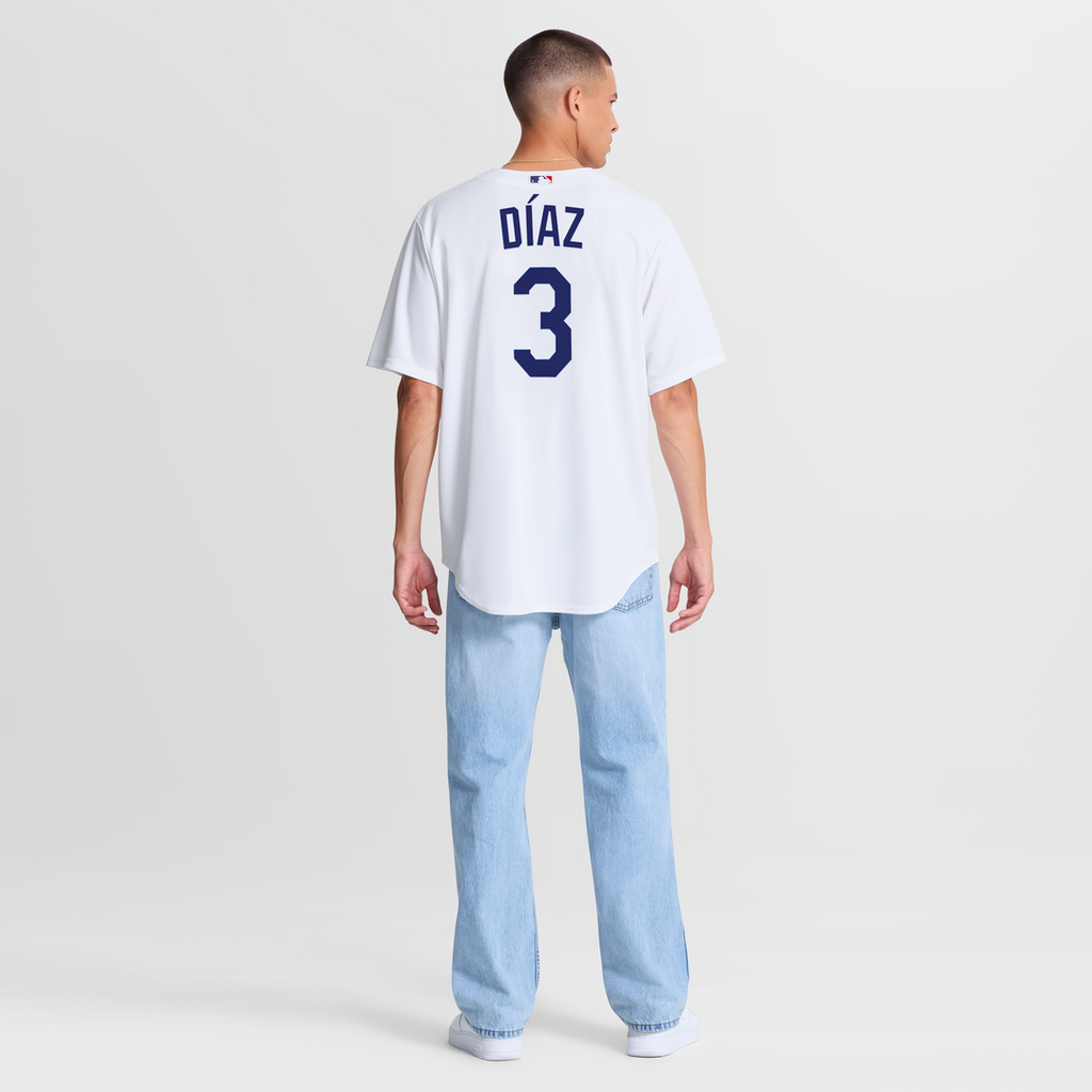 Edwin Díaz Los Angeles Dodgers Home Jersey - White