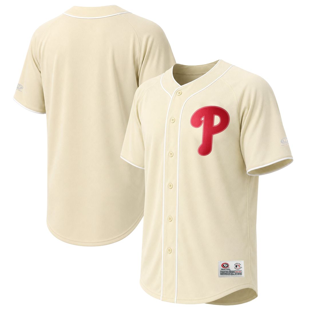 Philadelphia Phillies Fashion Jersey - Cream