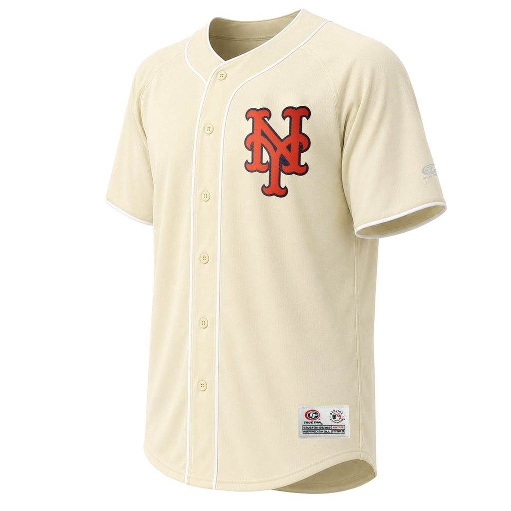 New York Mets Fashion Jersey - Cream