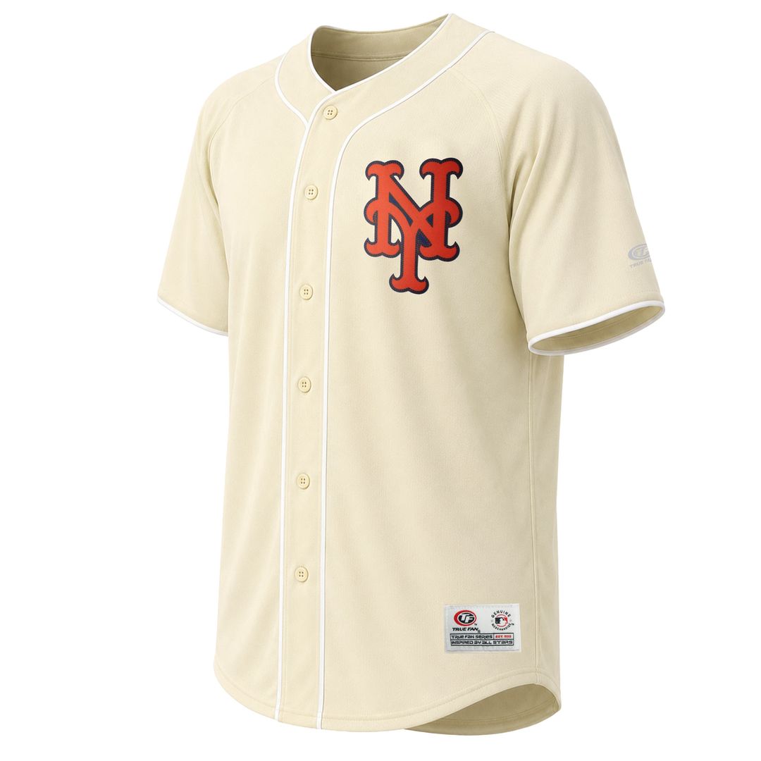 New York Mets Fashion Jersey - Cream
