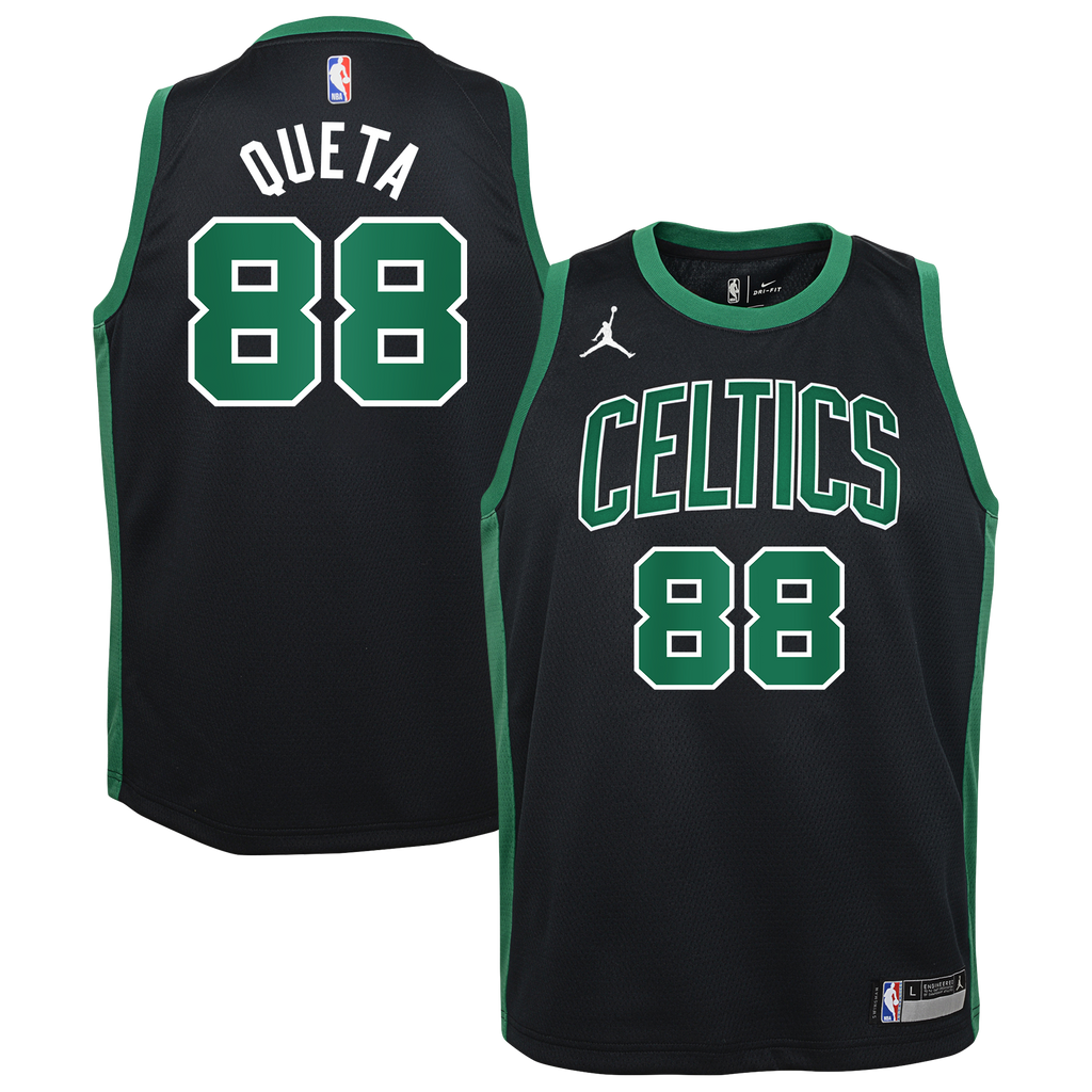 Boston Celtics Jersey - Black - Neemias Queta - Youth