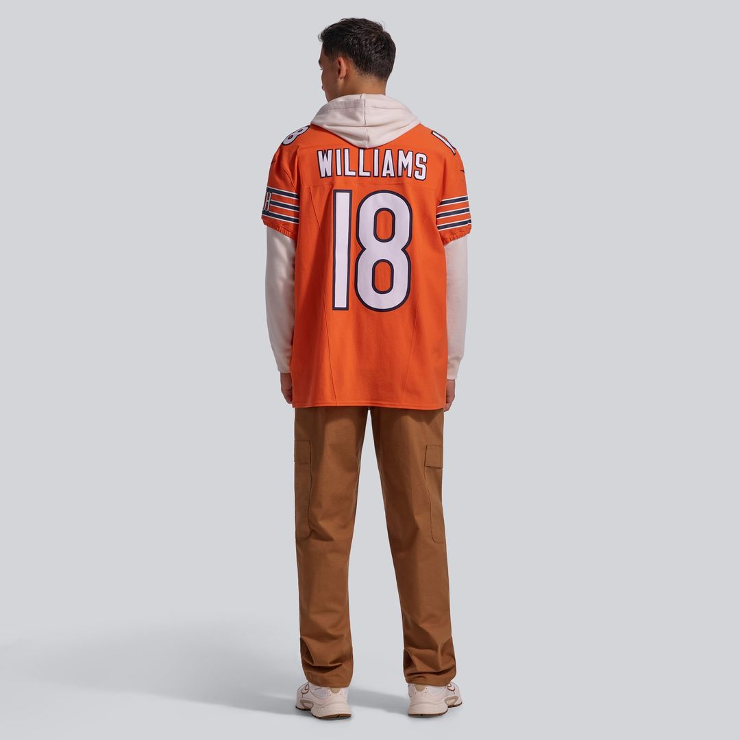 Caleb Williams Chicago Bears Alternate Elite Jersey - Orange