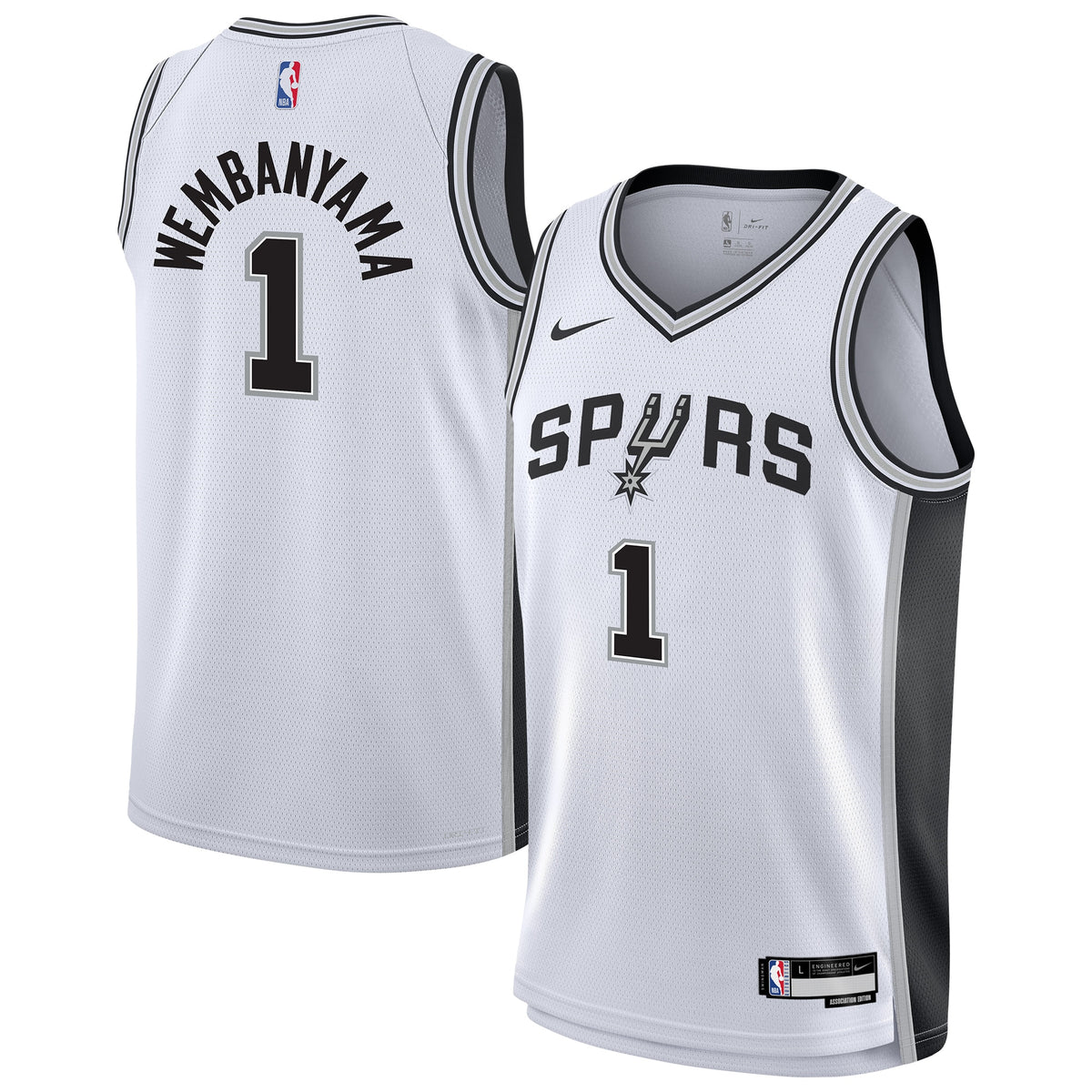 San Antonio Spurs Association Jersey - Victor Wembanyama - Youth