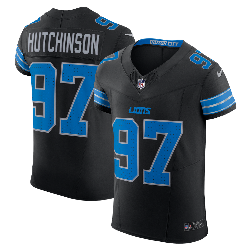 Aidan Hutchinson Detroit Lions Team Elite Jersey - Blue