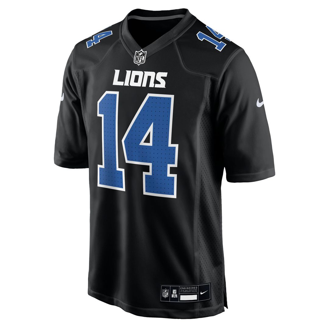 Amon-Ra St. Brown Detroit Lions Carbon Fashion Jersey - Carbon Black