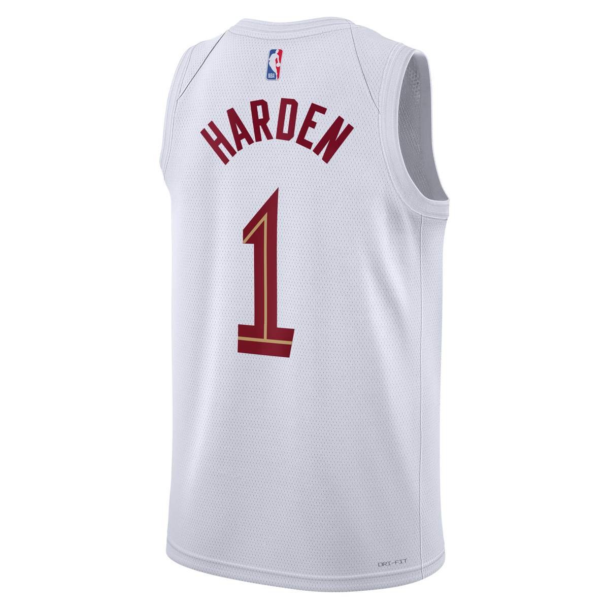 Cleveland Cavaliers Jersey - White - James Harden - Unisex