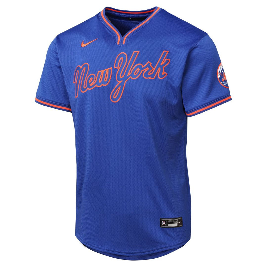 New York Mets Youth Road Jersey - Gray