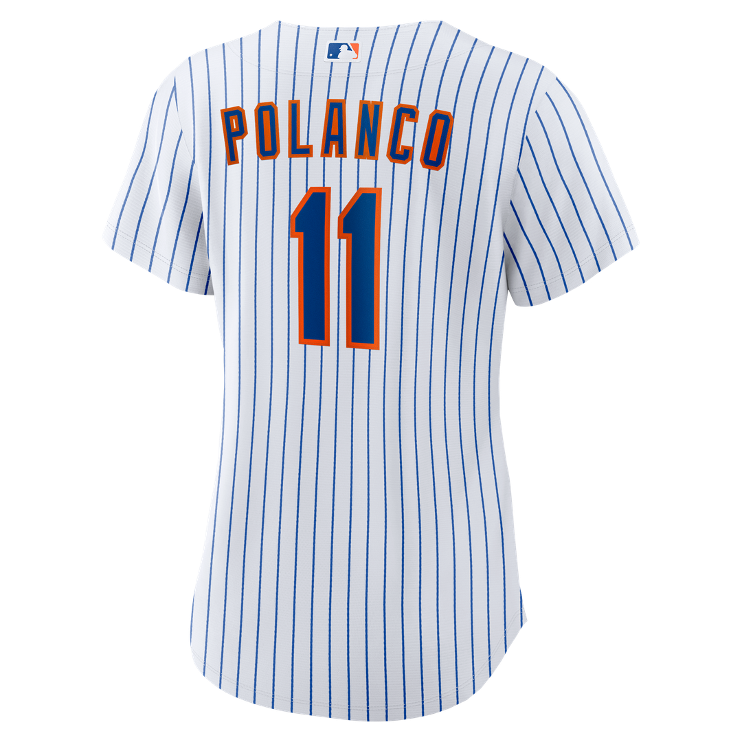 Jorge Polanco New York Mets Women's Home Jersey - White
