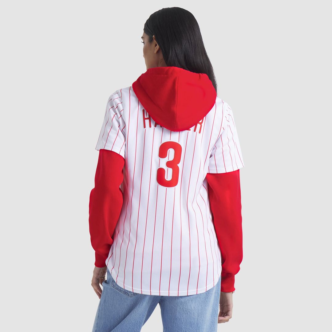 Bryce Harper Philadelphia Phillies Women's Home Jersey - White
