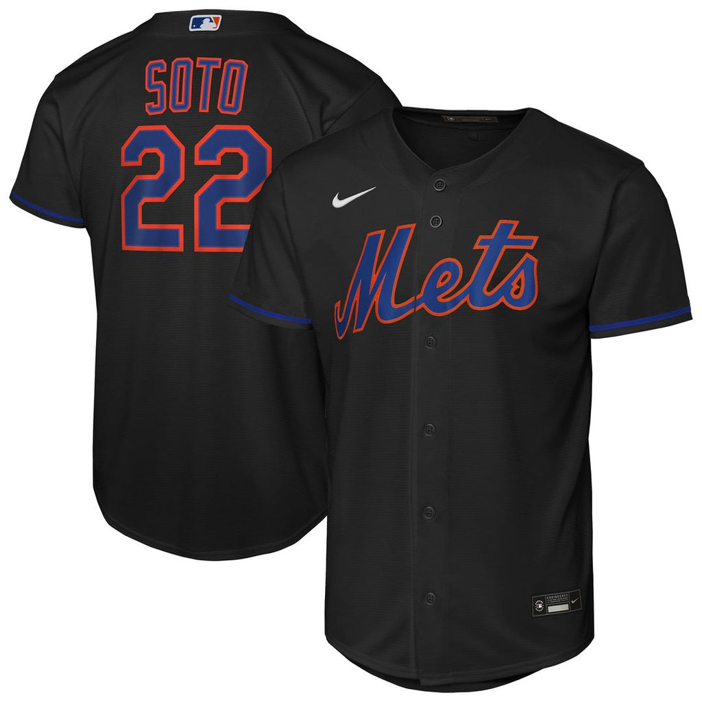 Juan Soto New York Mets Youth Road Jersey - Gray