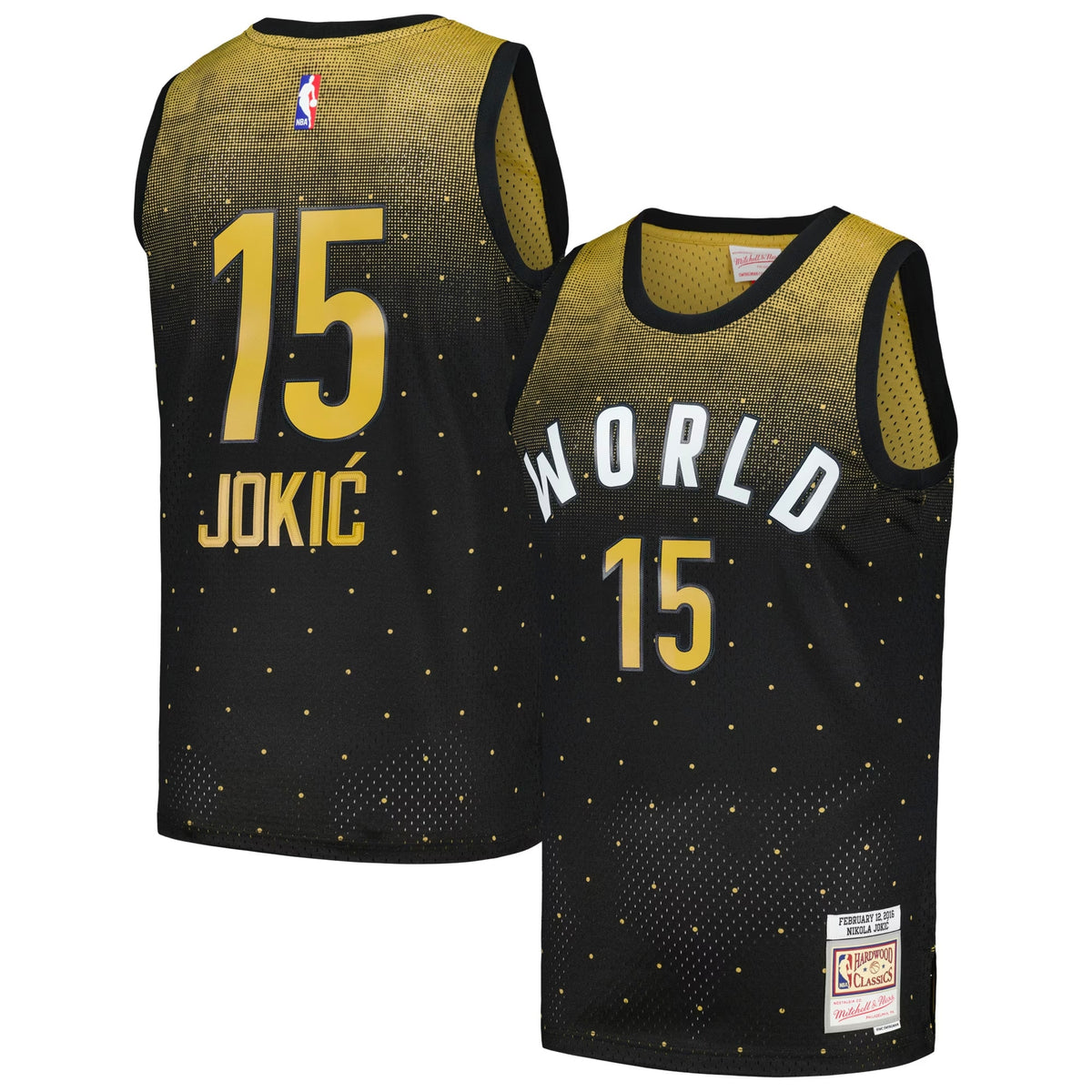 Men's Nikola Jokic Black 2016 Rising Stars Challenge Jersey