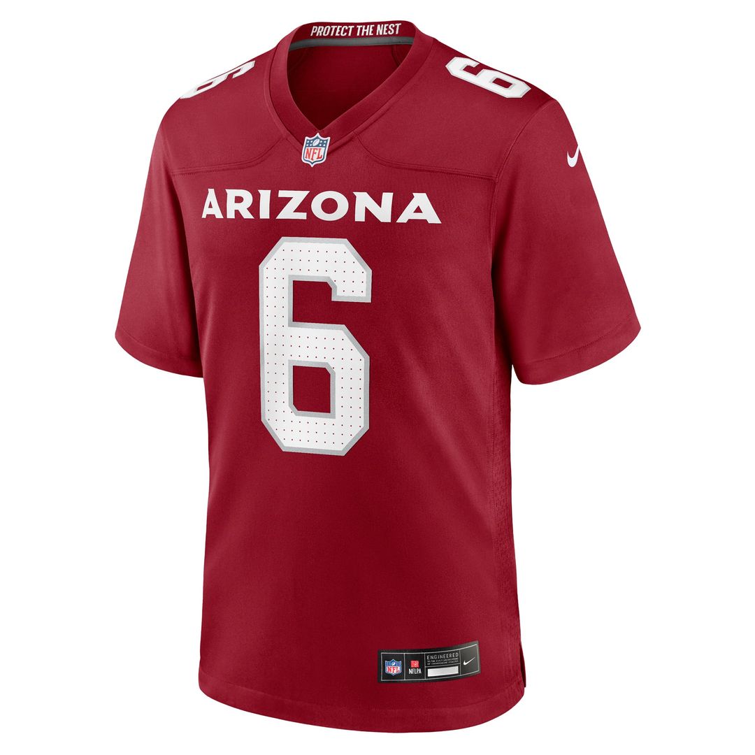 James Conner Arizona Cardinals Home Jersey - Cardinal