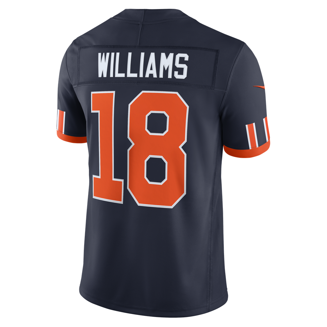 Caleb Williams Chicago Bears 2026 Rivalries Collection Stitched Jersey - Navy
