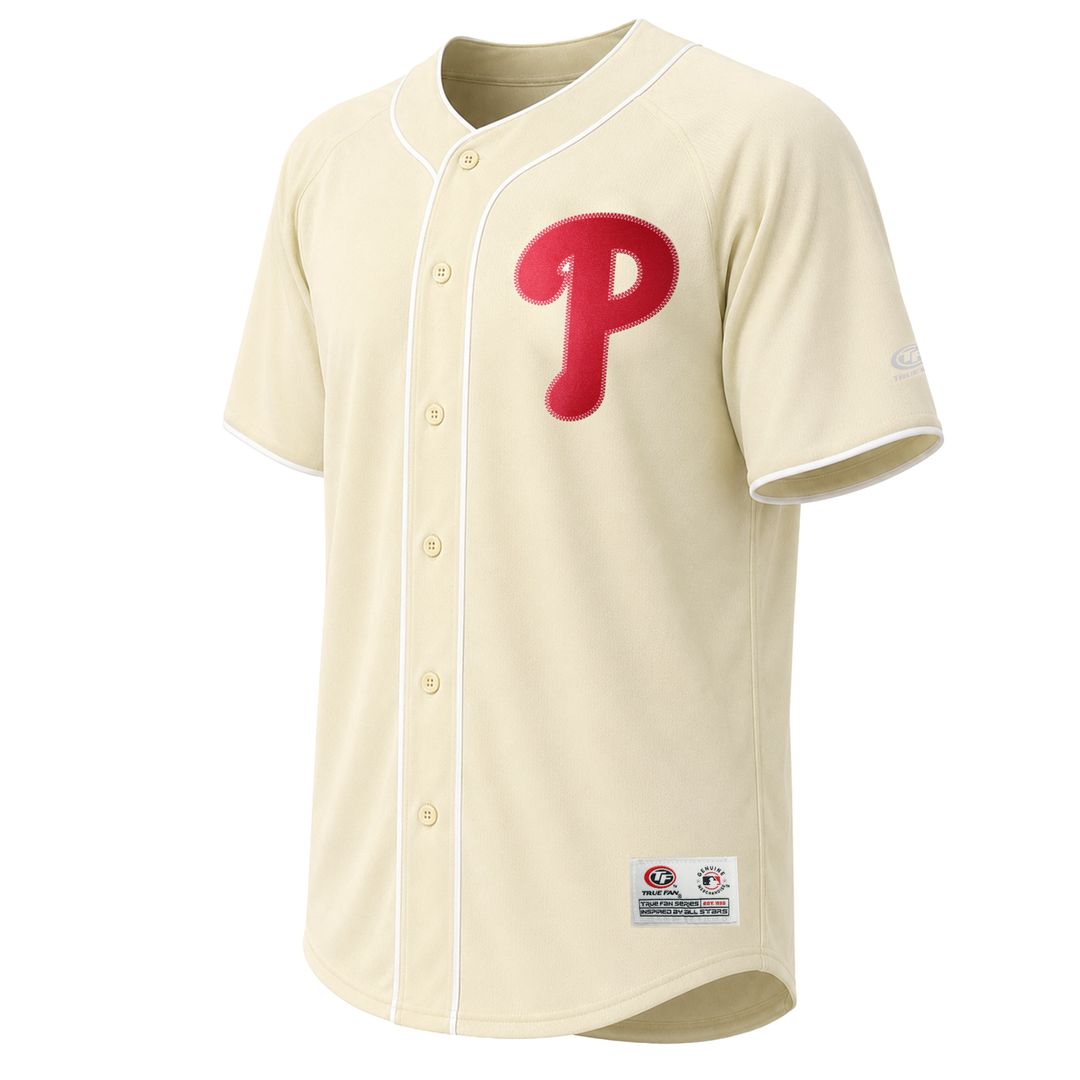 Philadelphia Phillies Fashion Jersey - Cream