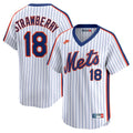 Darryl Strawberry New York Mets Throwback Jersey - White